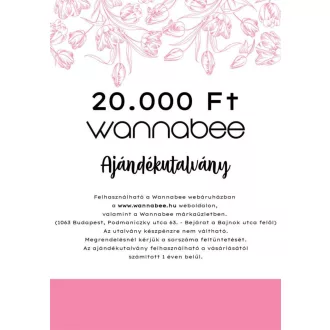 Ajándékutalvány 20000