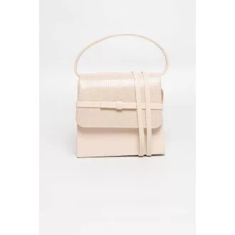 DIVA kézi retikül lakk beige