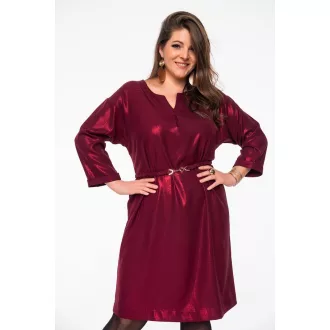 Inelda burgundy