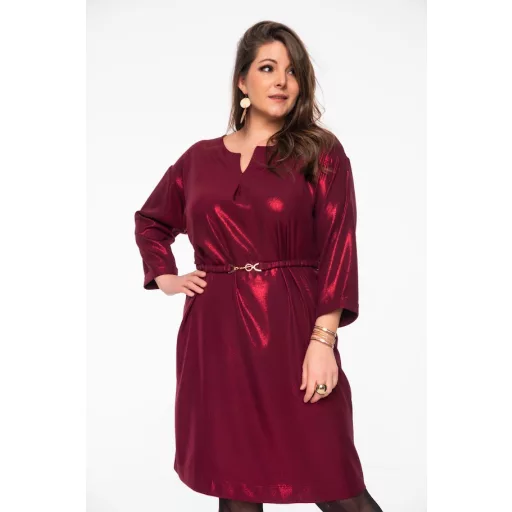 Inelda burgundy