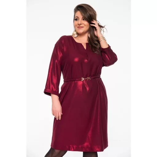 Inelda burgundy