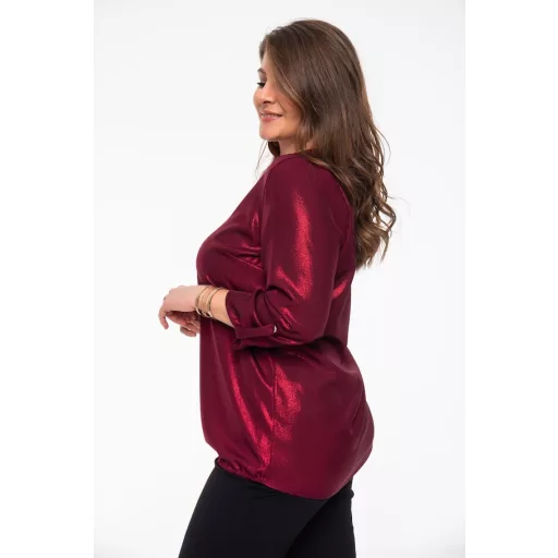 Velvet burgundy