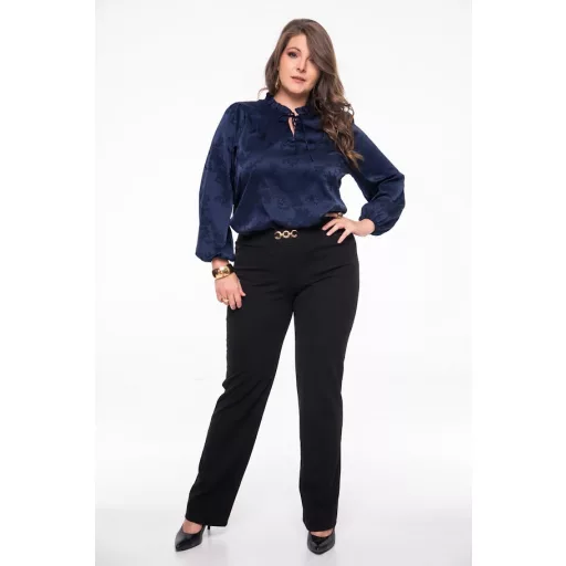 Adare sötétkék blúz