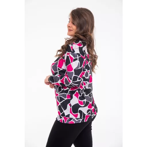 Bobo szürke pink felső